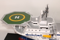 customized model of 134m Offshore Support Vessel